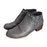 Minnetonka  Brenna Lace‎ Up Whipstitch Ankle Boots Women 7 Western Suede Leather Photo 9