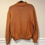 Aerie  Earthy Warm Rust Mock Neck Sweater size medium Photo 1