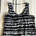 EXPRESS • high low tie die tank top blouse Photo 94