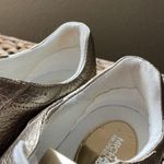 Michael Kors  Keating leather gold metallic sneakers.Sz 10 Photo 12