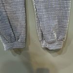 Caution to the Wind  blue white drawstring v-neck jumpsuit size M‎ Photo 4