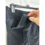 SO NWT Black Corduroy High Rise Mini Skirt Size 7 28W Dark Academia Preppy Fall Photo 4