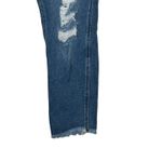 Hollister California Women Mom Jeans Curvy Hi-Rise Distressed Raw Hem Denim 26 Photo 3
