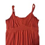 Torrid Burnt Orange Spaghetti Strap Maxi Dress Tank Top Sleeveless Size 1 14/16 Photo 2