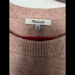 Madewell Gladwell Balloon Sleeve Pink Pullover Sweater size XXS Photo 3