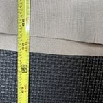 Quince  Women's European Linen Short Sleeve Shirt Top Large‎ Beige Tan Button Up Photo 15