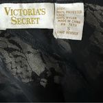 Victoria's Secret Victoria’s Secret Gold Label Chemise slip Lace Sheer Black Small Photo 4