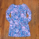 Lilly Pulitzer Beline Dress In Lapis Lazuli Horseshoe Bay size XS Photo 4