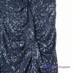 City Chic New!  navy‎ blue sequin strapless maxi dress, size 12 Photo 5