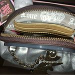Juicy Couture Rare Retro  Pam & Gela Metallic Silver Scottie Wristlet Purse NWT Photo 3