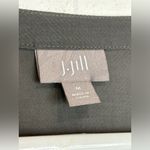 J.Jill Woman’s Sheer Grey Lightweight Blouse Size Medium Gray Photo 3