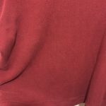 Longaberger Homestead Size Large Red Fleece Quarterzip Photo 6