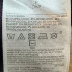 Banana Republic Women’s Size S Purple Wool Cashmere Deep V Neck Cardigan Sweater Photo 2