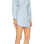 L'Academie REVOLVE The Ismene Mini Dress in Baby Blue, Size S, $198 Photo 3
