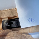 Unbranded Beige Lace Full Coverage Underwire Bra Size 40C Tan Photo 7