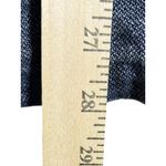 Flax Linen Blue Gray Button Down Jacket Coat Pockets Women's Small Shacket Photo 6