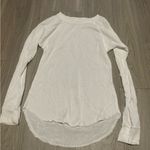 Treasure & Bond  Classic White Long Sleeve Top Photo 0