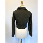 Urban Outfitters  Cropped 100% Cotton Canvas Military Style Button Down Jacket S Photo 3