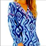 Lilly Pulitzer  Kalissa Knit Tunic Skipped a Beach Allover size small Photo 1