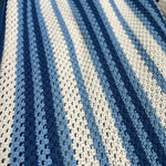 Solid & Striped  blue and white striped knit cover up polo Photo 6