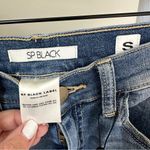 SP Black Label  Casual Pencil Mini Denim Skirt with Frayed Edge Size Small Photo 10