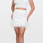 White Thirty Thirty Skirt set Photo 1