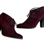 Franco Sarto Leandra Faux Suede High Heel Ankle Boots Photo 0