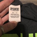 PINK - Victoria's Secret Victoria’s Secret PINK Grey/Neon Shirt; size XS Photo 3