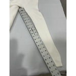 Hollister Womans Holister Large White Pullover Criss-cross Cropped Sweater V Neck Photo 5