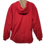Obermeyer  St Anton Red Pullover Lightweight Ski Jacket Hood‎ Size 12 Photo 8