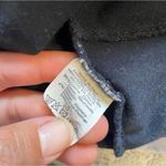 Brandy Melville Amara Top Navy Blue Floral Wrap Crop Top (One Size) Photo 3