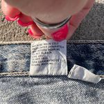 Vintage 80s Pure Jeanswear Zipper Ankle Bow Acid Wash High Rise Taper Jeans Blue Size 24 Photo 4