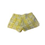 Lilly Pulitzer  Shorts Size 00 Yellow / White Plaid Seersucker Cotton Chino Photo 6