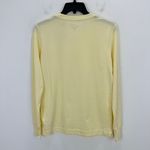 J.Crew Pima Cotton Long Sleeve Tee Shirt Buttermilk Yellow Crewneck XXS NWT Photo 5