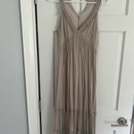 Tan maxi dress Photo 1