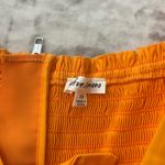 For Love & Lemons Saint Lucia Orange Mini Dress Photo 8