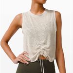 Lululemon  Cinch Me Up Front Tank *Veil Dune Photo 0