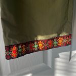 Moda International Women’s Y2K Army Green Embellished Parachute Pants Size M Size M Photo 3