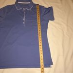 Peter Millar  UPF 50 Sun Protection Womens Carolinas Golf Shirt Size Medium Blue Photo 6