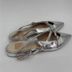 Dolce Vita Palma Silver Slingback Flats Size 7.5 Photo 2