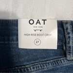 OAT NY NWT High Rise Boot cut size 27 Blue Photo 2