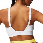 Fabletics All Day Every Day Low Impact Bra in White, Size M Photo 2