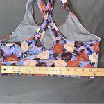 Be. Active Bra Womens Medium Lilac Floral Sport Workout Athletic Gym Casual Purple Photo 7