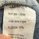 LOLA Premium dark wash mom flare 100% cotton jeans Blue Size 27 Photo 6