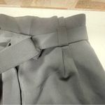 EXPRESS  tulip style mini skirt w belt black Sz 8 Photo 11