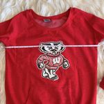Colosseum Athletics University of Wisconsin Bucky Badger Sequin Sweatshirt Size Small Photo 7