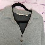 Soft Surroundings  SYDNEY THERMAL SWEATER WITH MISMATCHED NOVELTY BUTTON FRONT S Photo 2