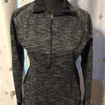 Columbia  Partial Zip Womens Medium M Black Zip Up Sweater Photo 0