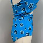Aerie Blue Floral One Piece Swimsuit Photo 6