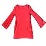 Lou & grey NEW Red Long Sleeve Dress Belle Sleeves Size XS Photo 3